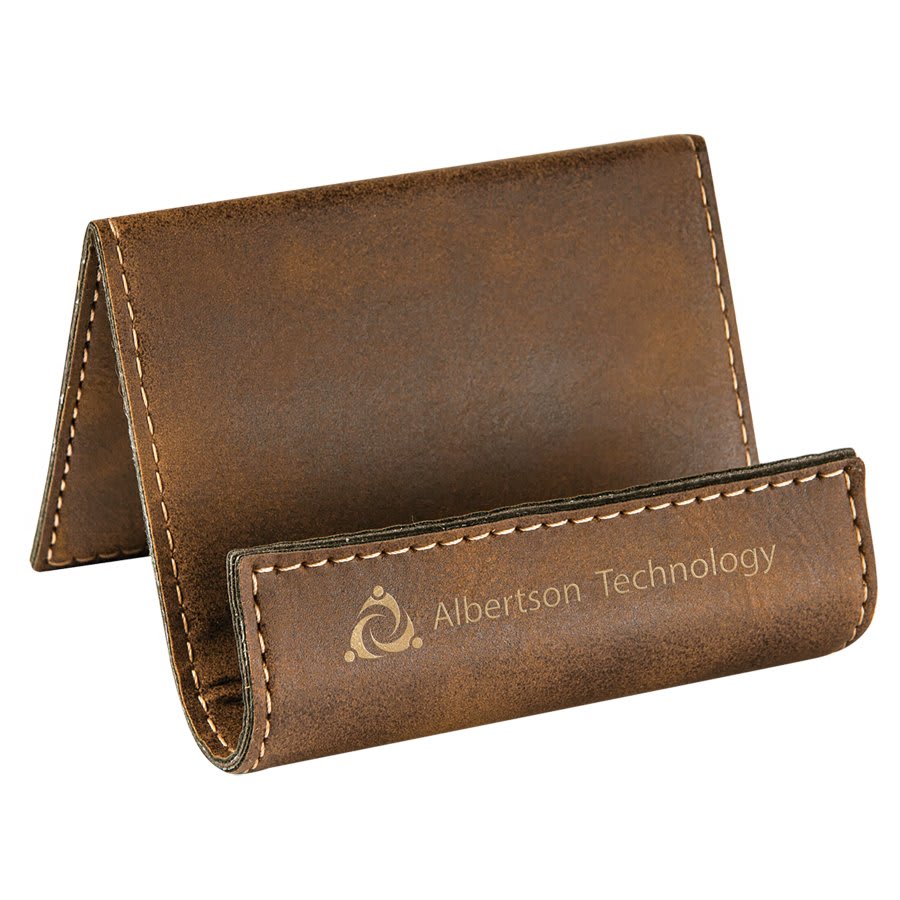 3.5" x 2.5" Leatherette Easel Holder