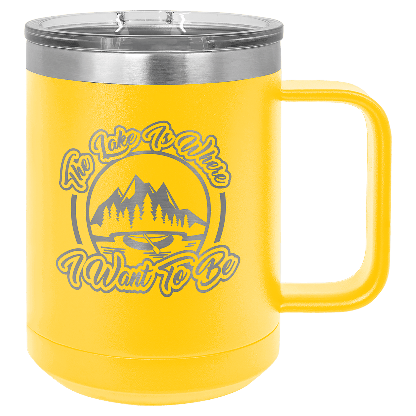 15 oz. Polar Camel Vacuum Insulated Mug with Slider Lid