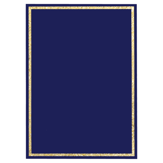 Blue Florentine Frame Designer Plaque Plate