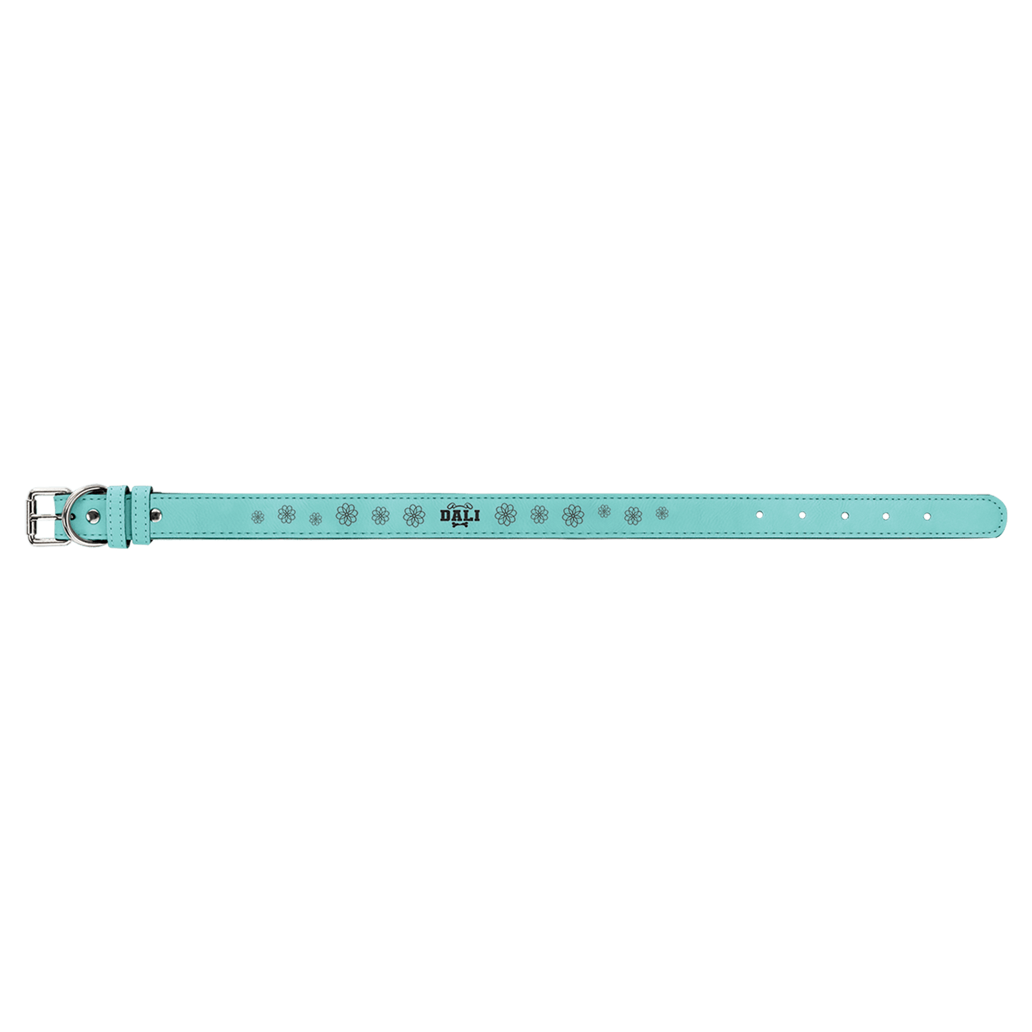 Large 23" x 1" Leatherette Dog Collar