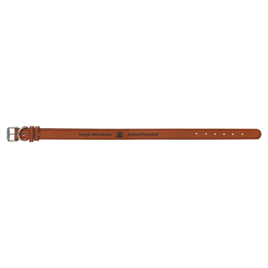 Extra Large 27" x 1.25" Leatherette Dog Collar