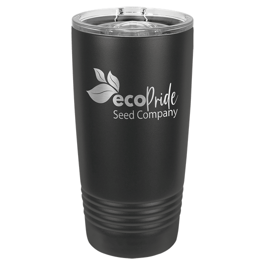 Polar Camel 20 oz. Ringneck Vacuum Insulated Tumbler with Slider Lid and Silver Ring