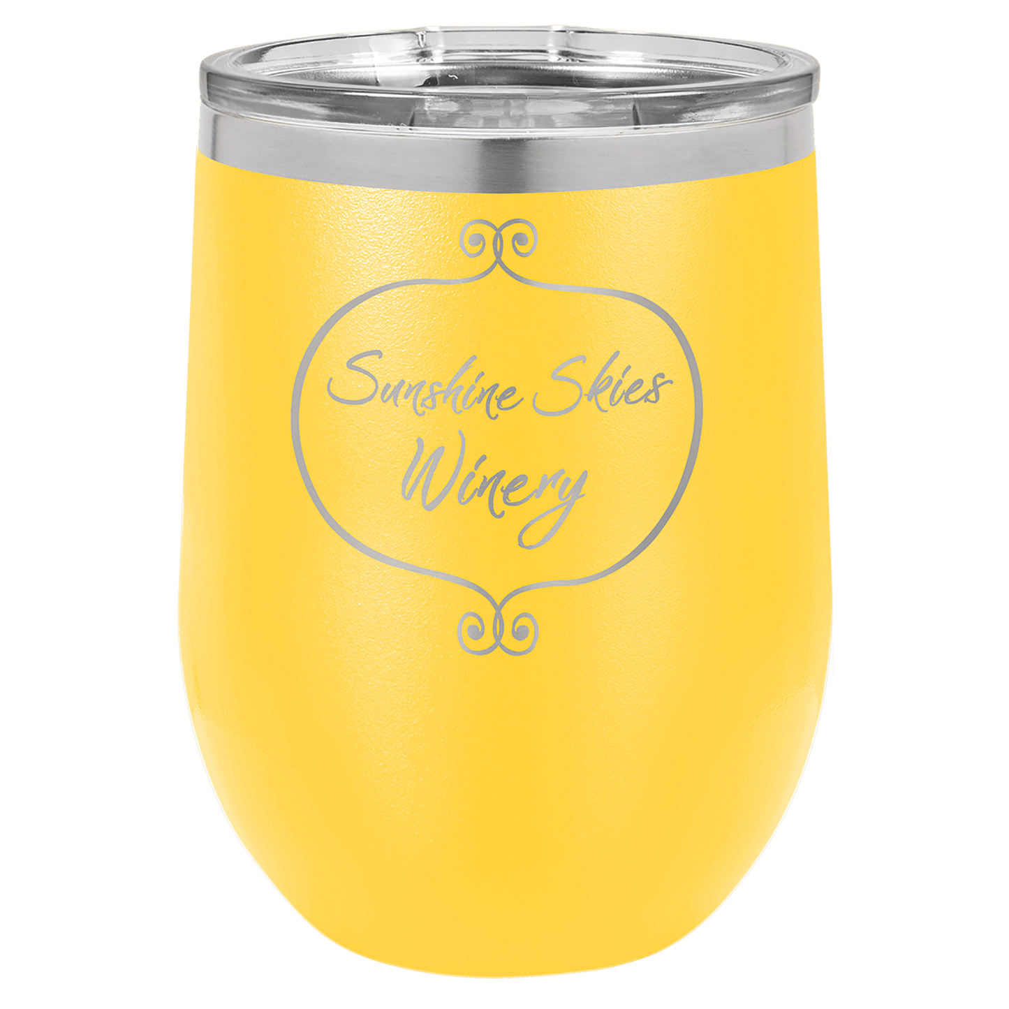 Polar Camel 12 oz. Vacuum Insulated Stemless Wine Tumbler with Lid
