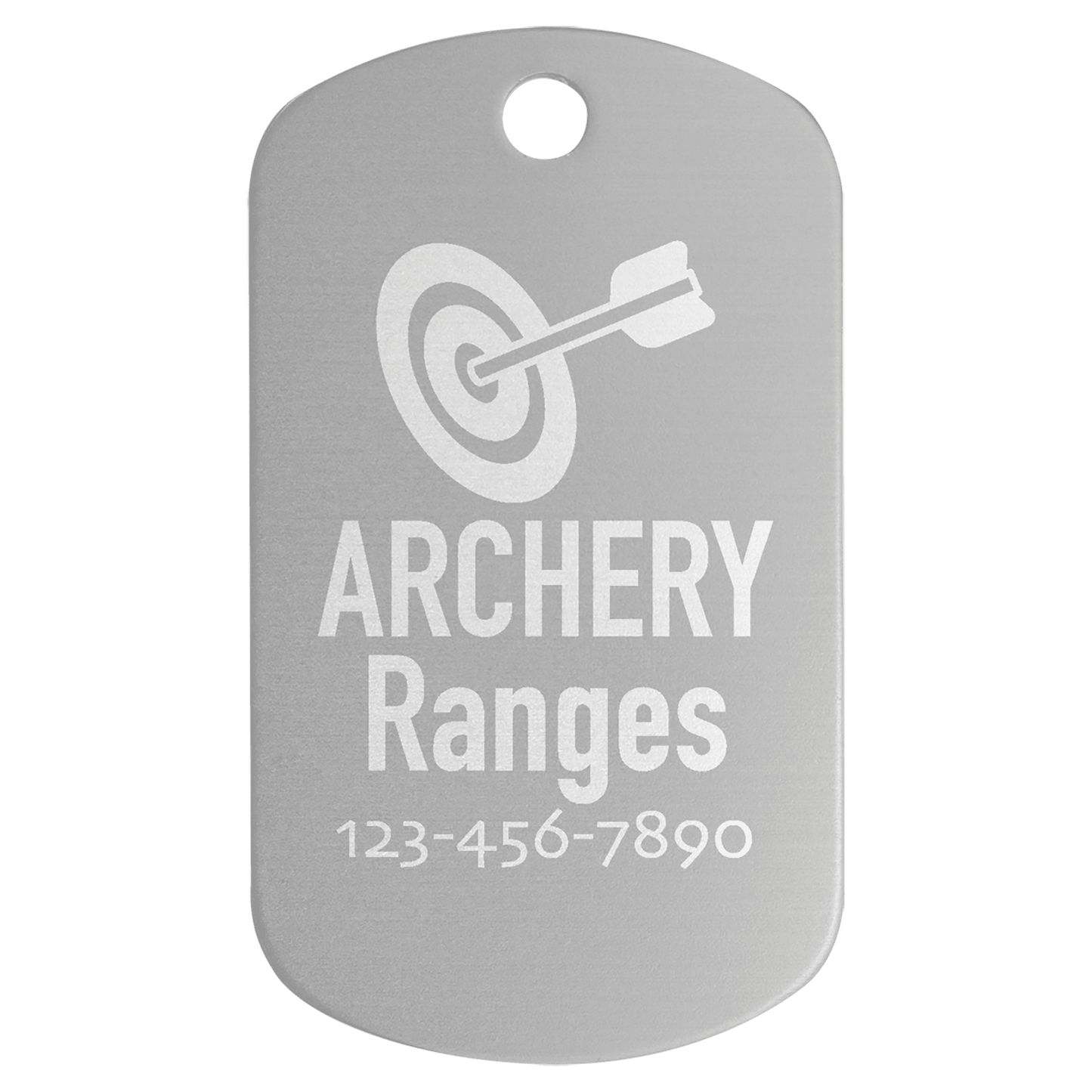 Anodized Aluminum G.I. Tag