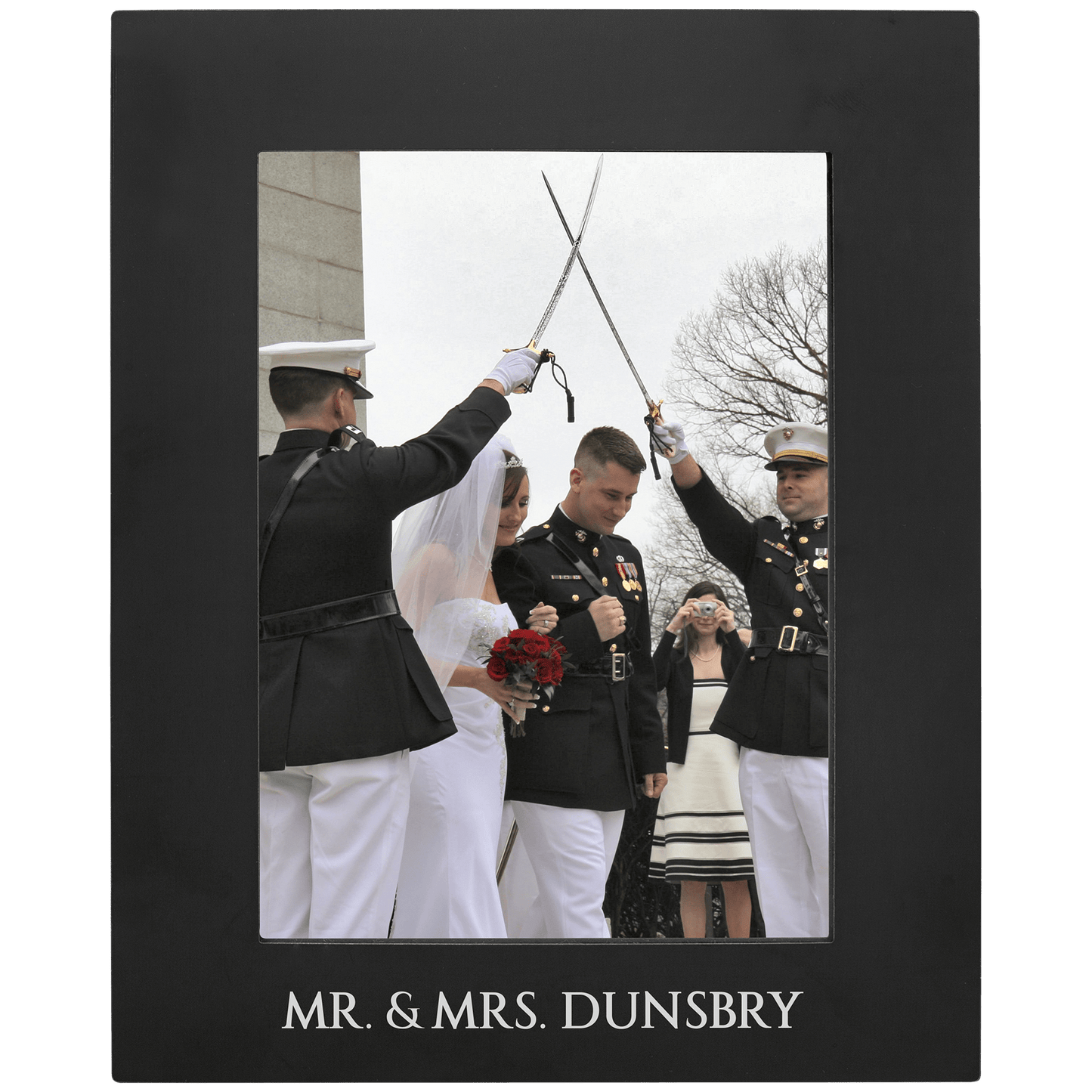 Black Aluminum Photo Frame
