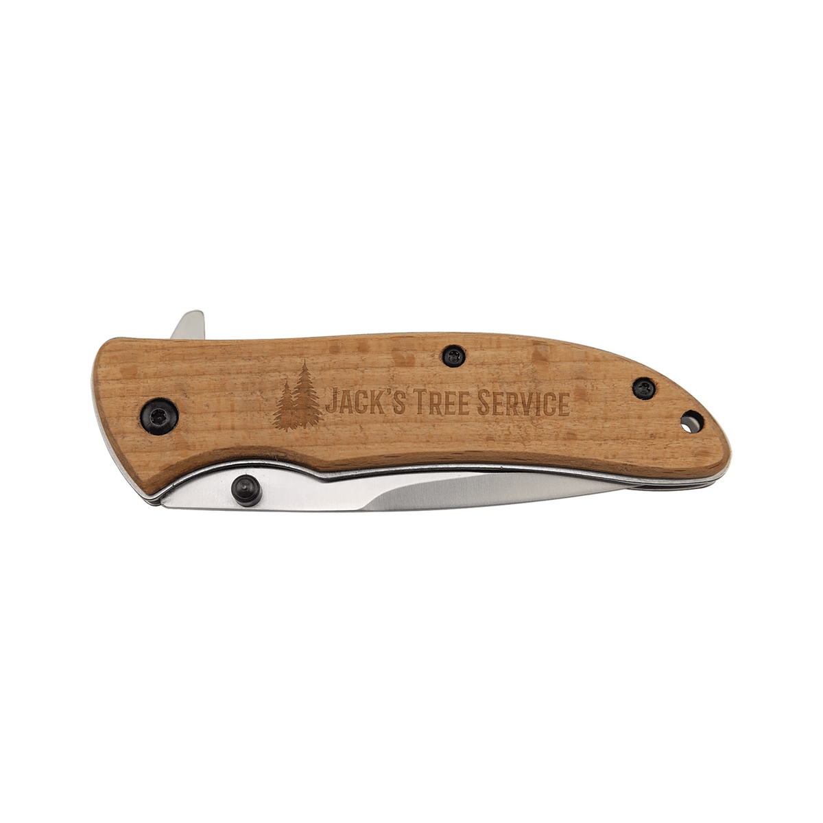 Bison River 4.25" Everyday Carry Knife, Wood