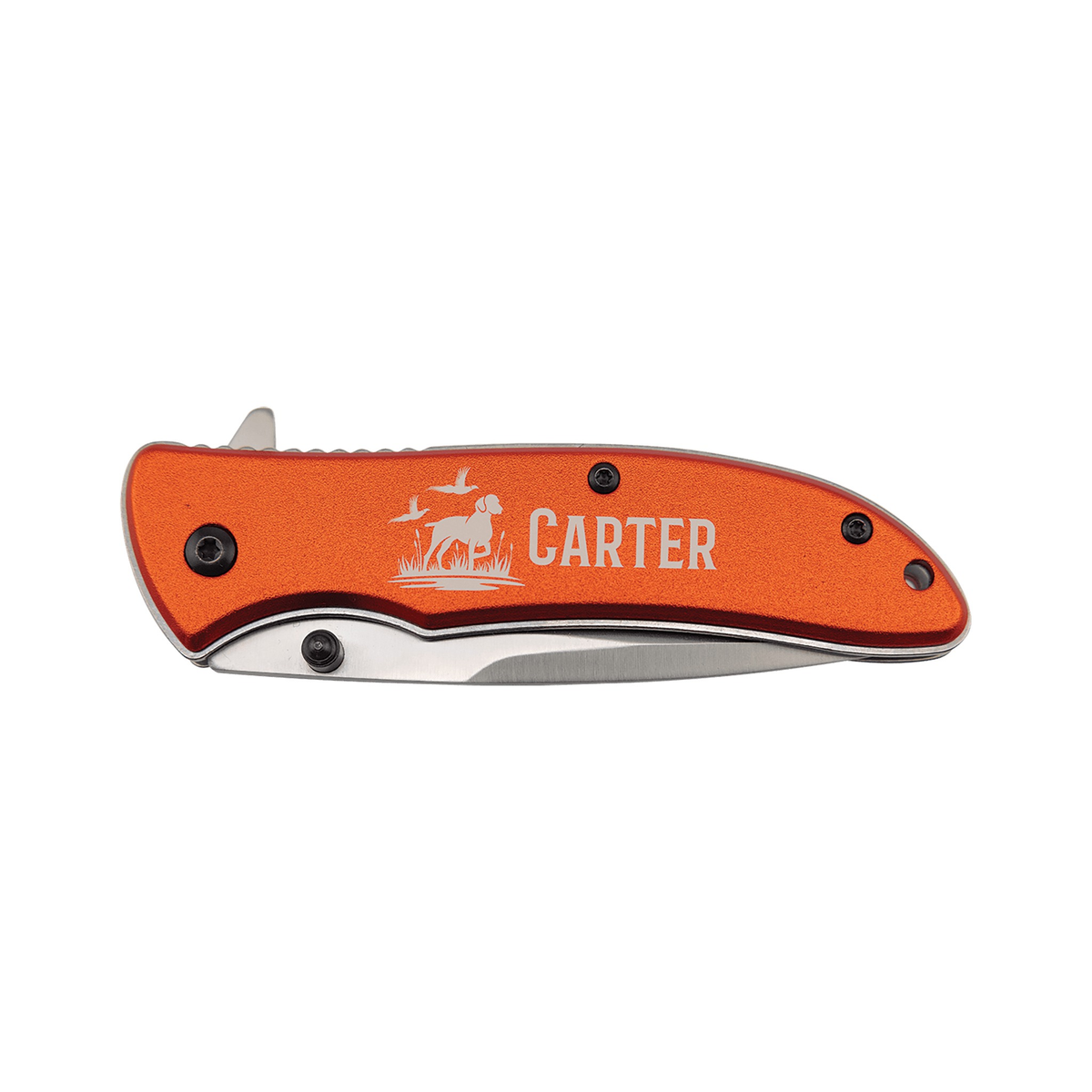 Bison River 4.25" Everyday Carry Knife, Orange