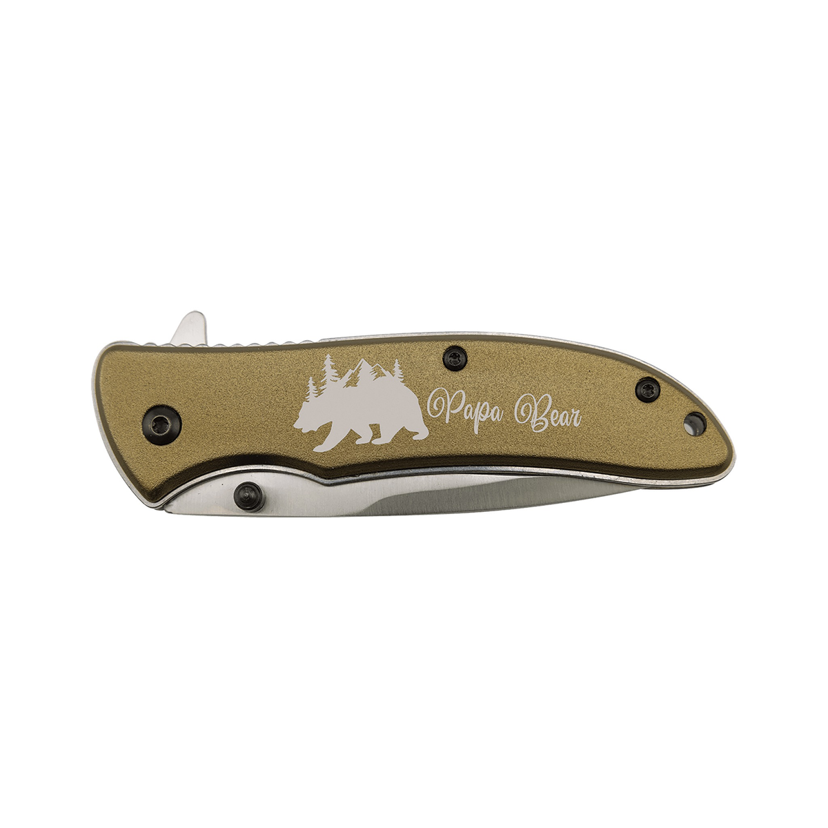 Bison River 4.25" Everyday Carry Knife, Flat Dark Earth