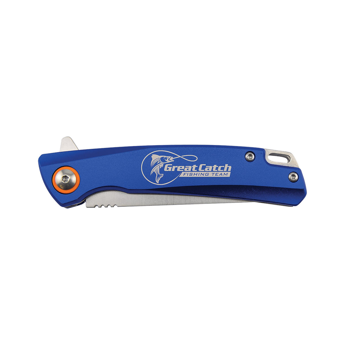 Bison River 4" Everyday Carry Knife with Ball Bearing Opening, Blue