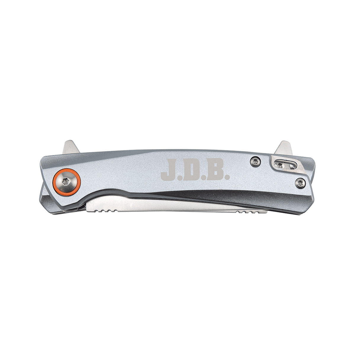 Bison River 4" Everyday Carry Knife with Ball Bearing Opening, Gray