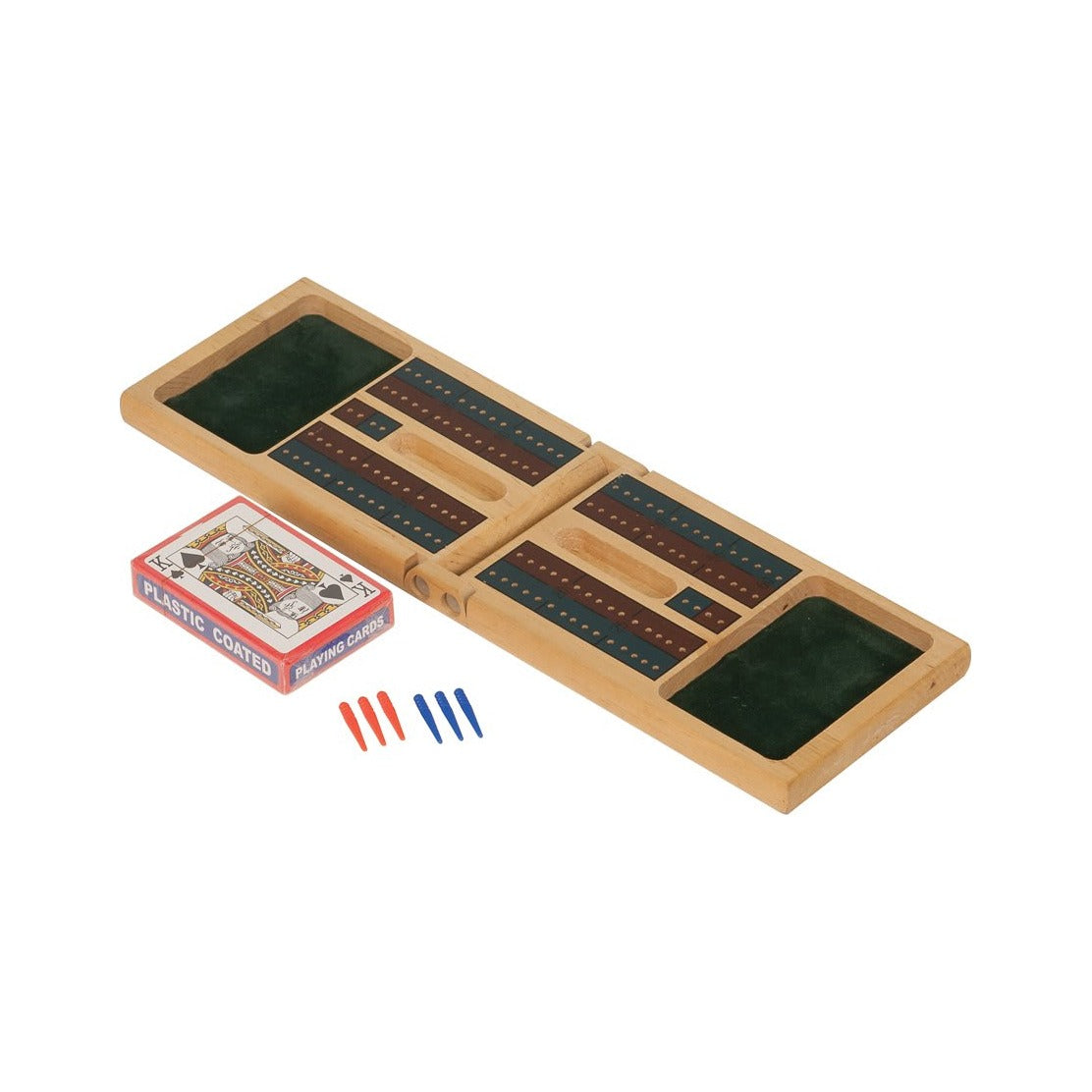 Wood Cribbage Game Gift Set