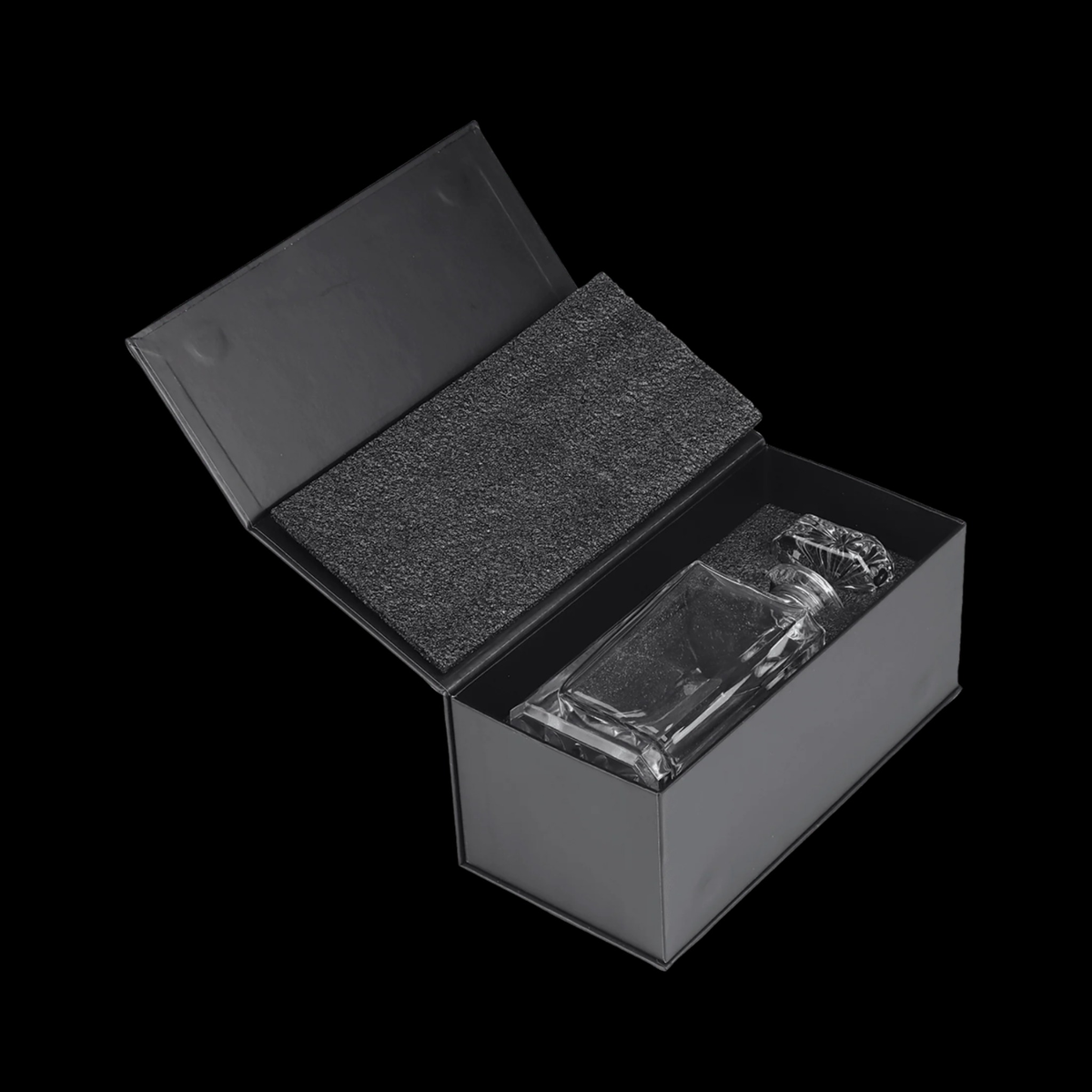 750mL Square Glass Decanter with Gift Box