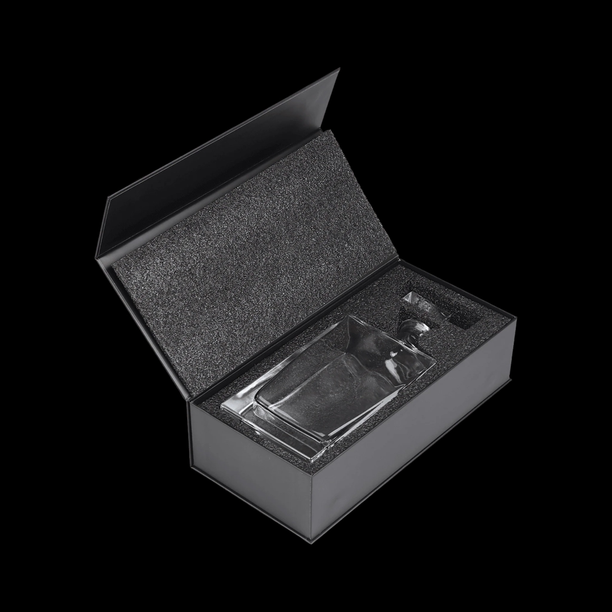810mL Rectangle Glass Decanter with Gift Box