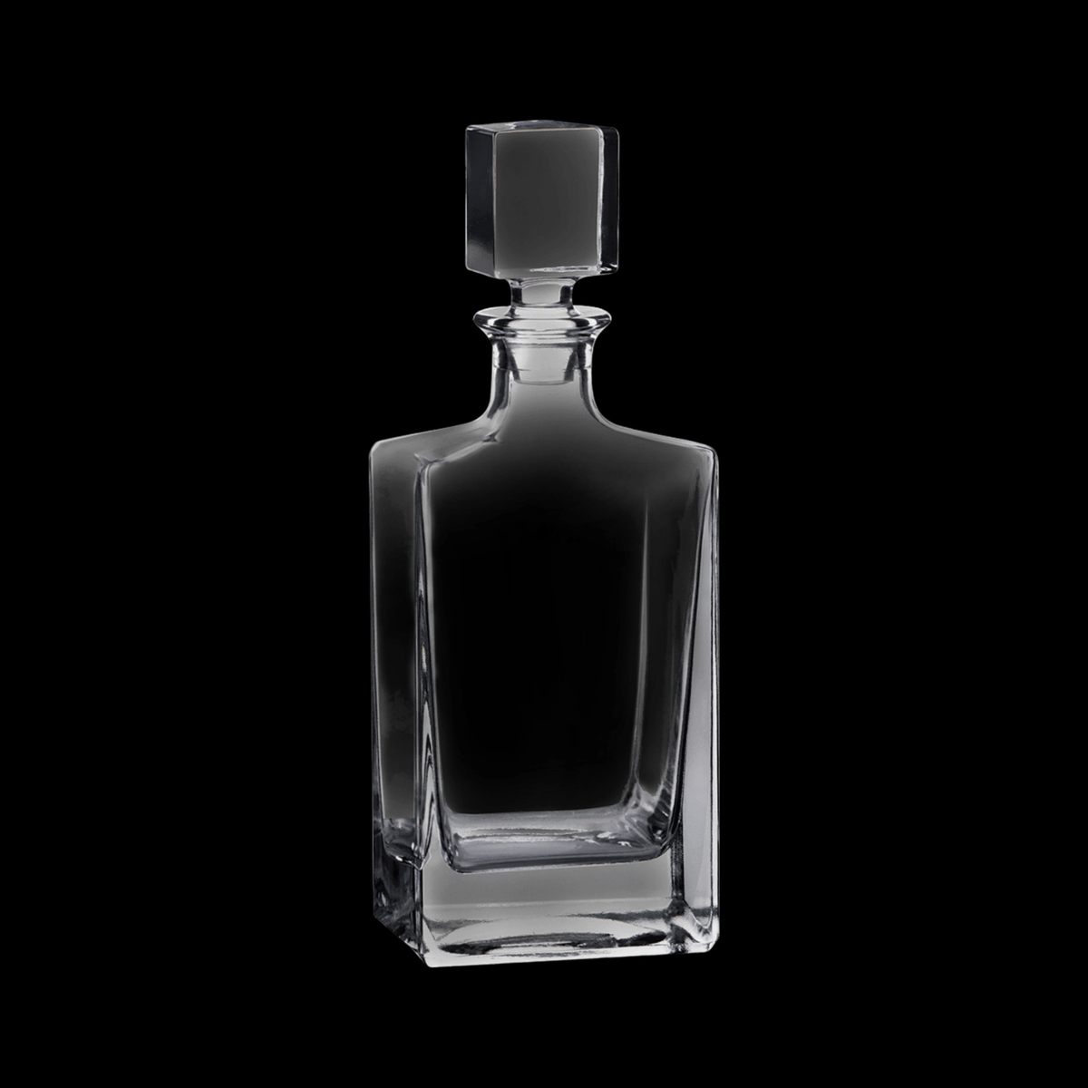 810mL Rectangle Glass Decanter with Gift Box