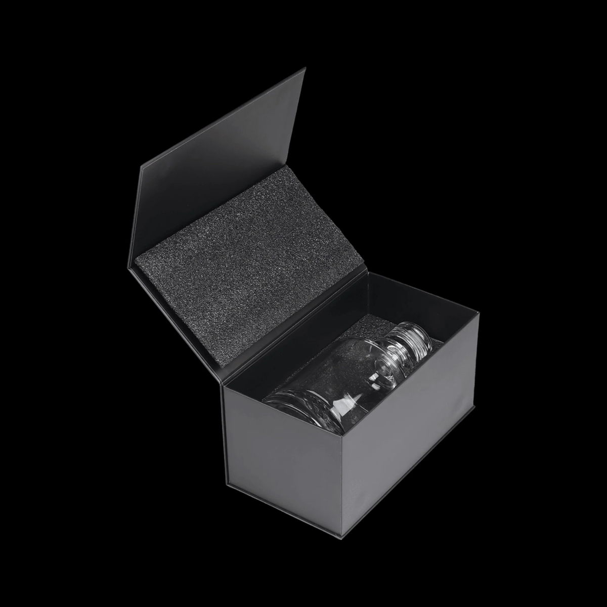 850mL Round Glass Decanter with Gift Box