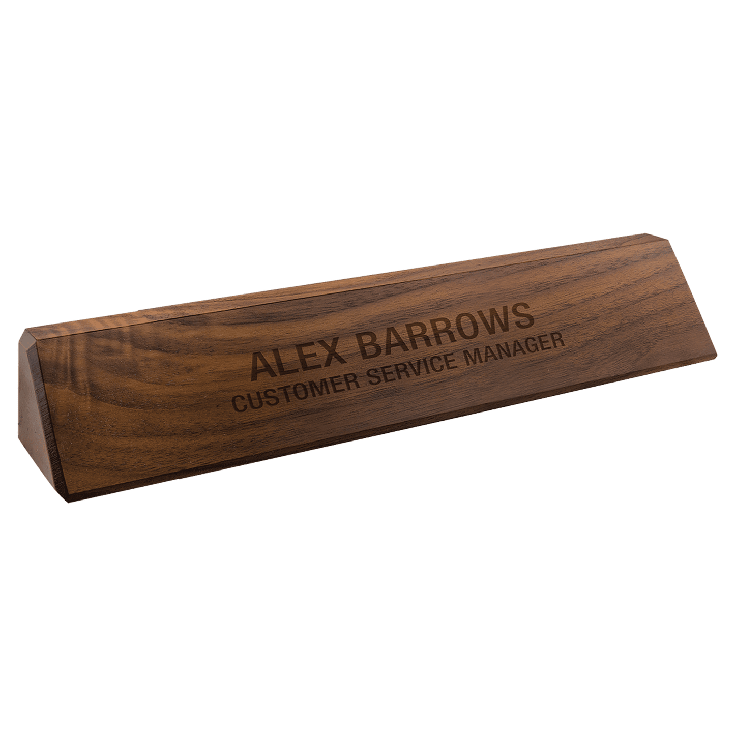 Genuine Walnut Desk Wedge
