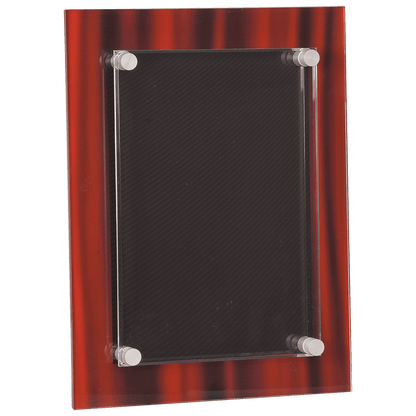 Red Velvet Stand-Off Acrylic Plaque