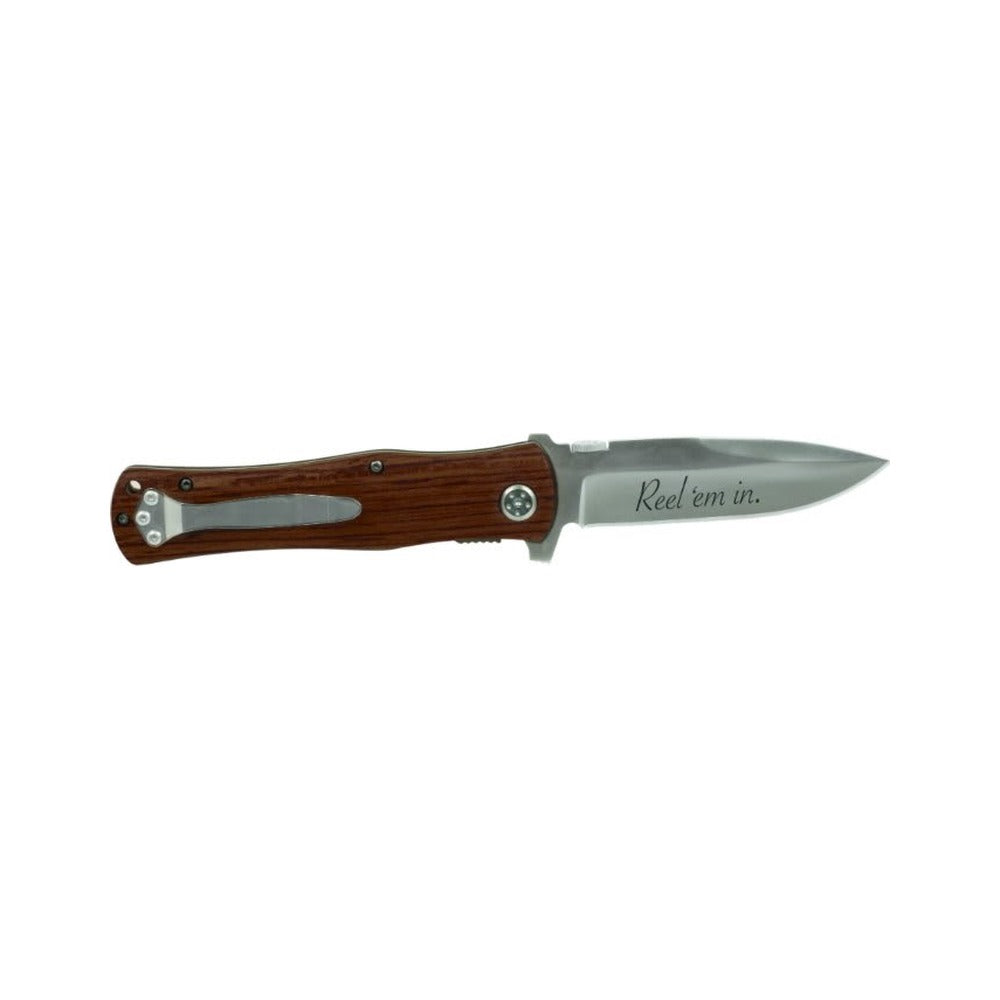 Wood Handle Knife, 4.5"