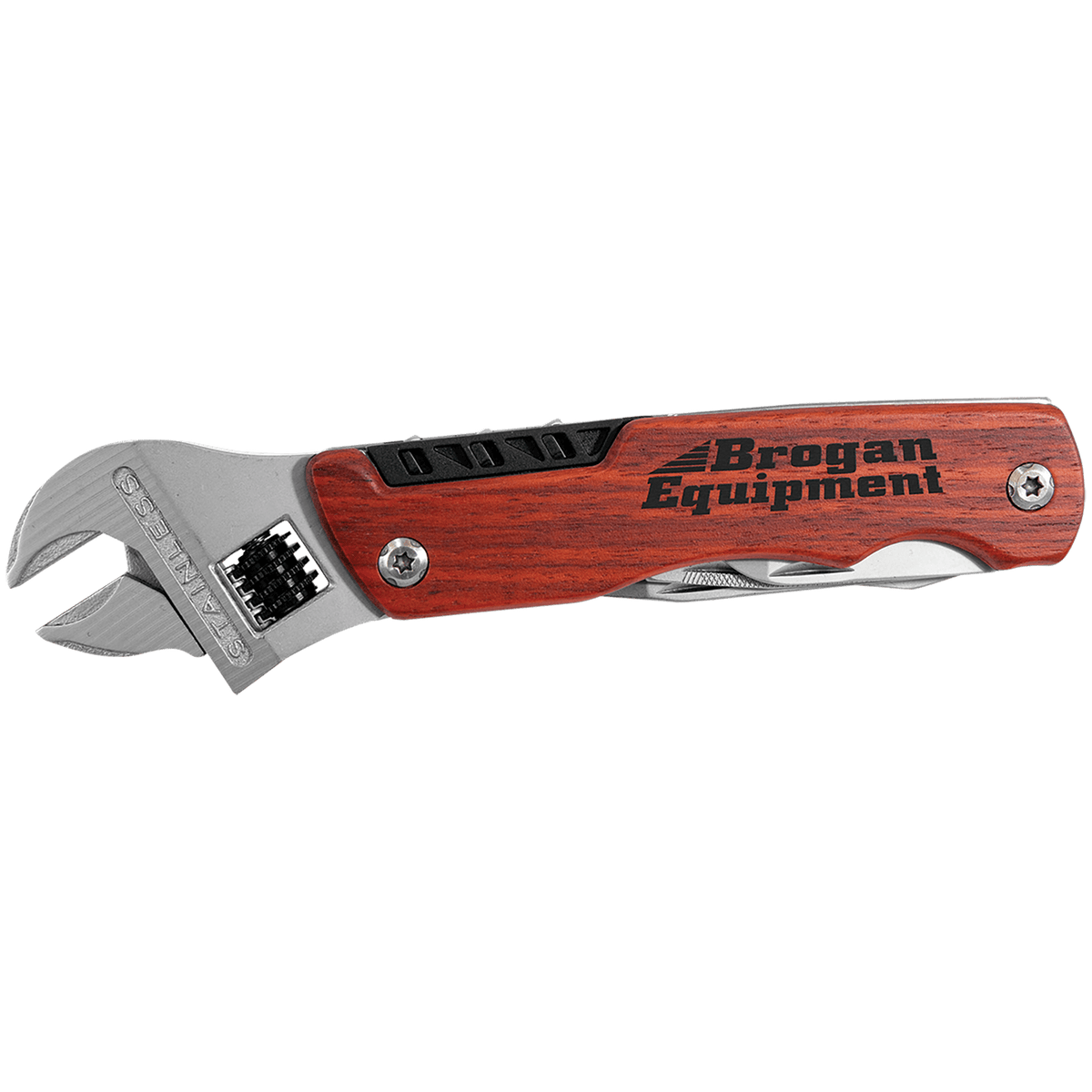 6.5" Wrench Multi-Tool with Wood Handle/Bag