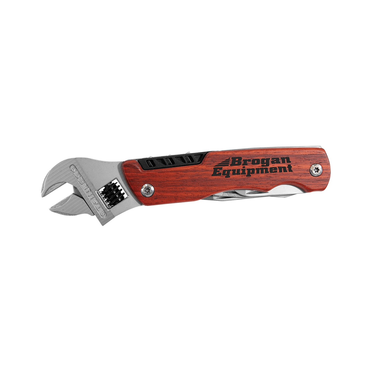 Wrench Multitool with Wood Handle 6.5"