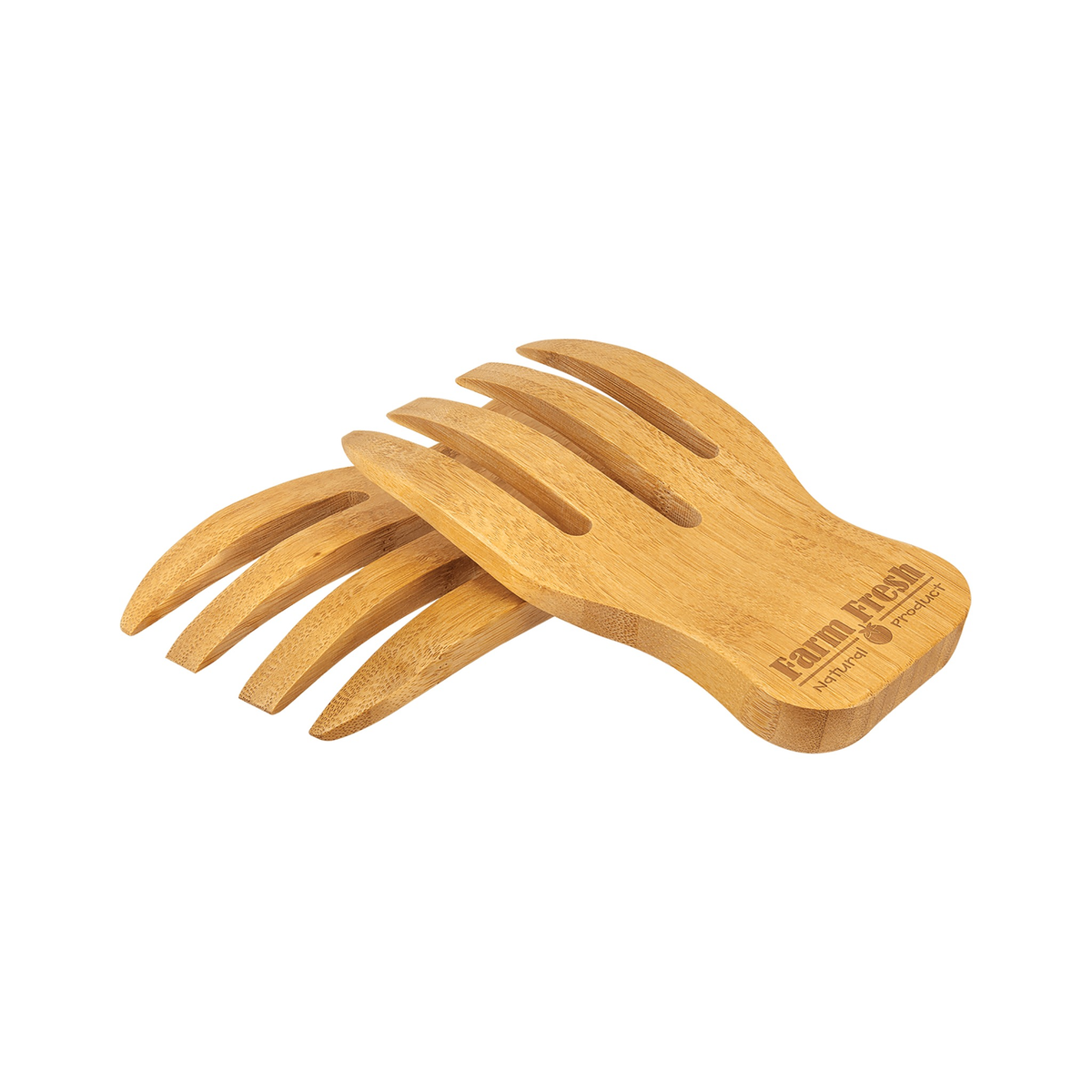 Bamboo Salad Hands Set 6.5"