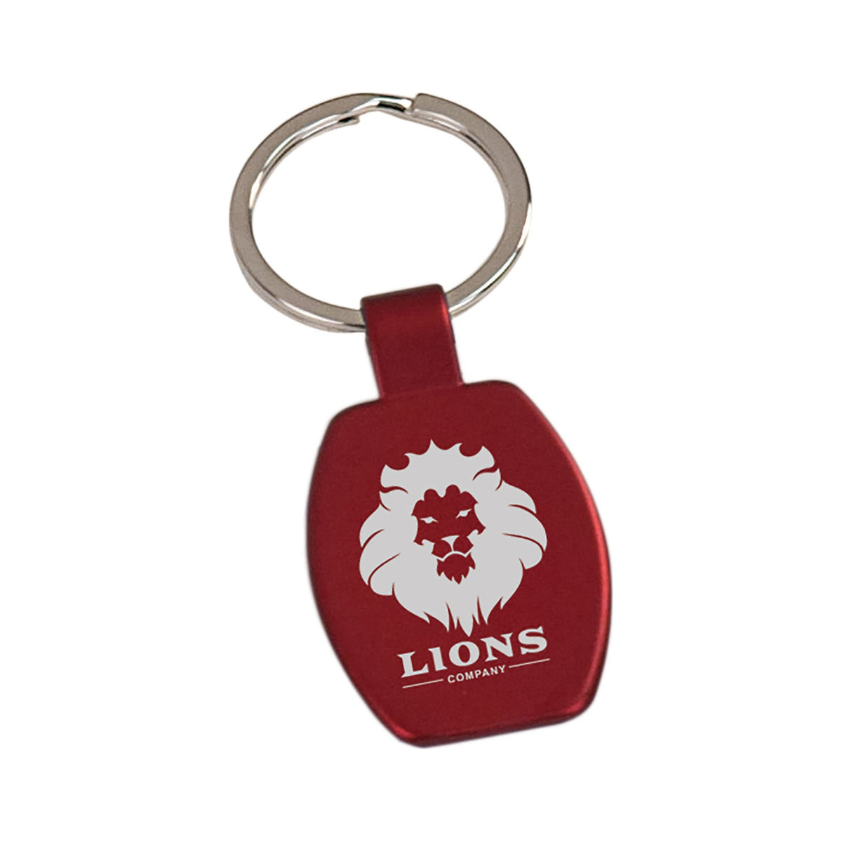 Rounded Rectangle Keychain 1.625"