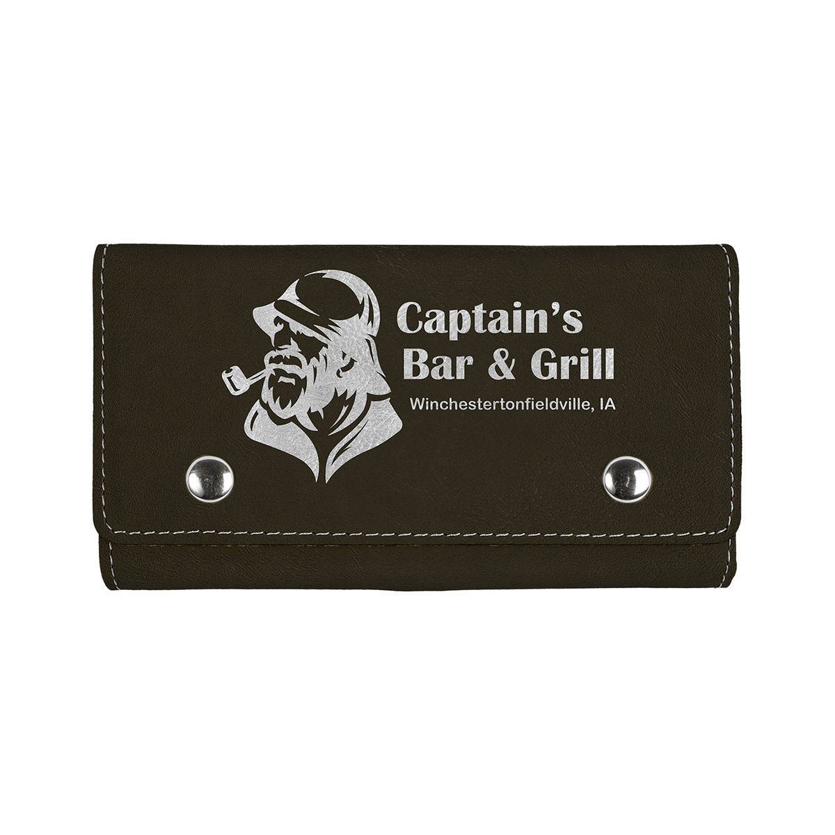 Leatherette Card and Dice Set