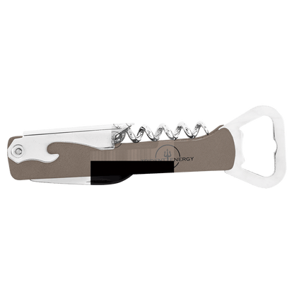 Leatherette Wine Bottle Opener