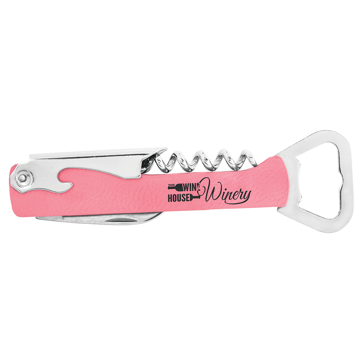 Leatherette Wine Bottle Opener