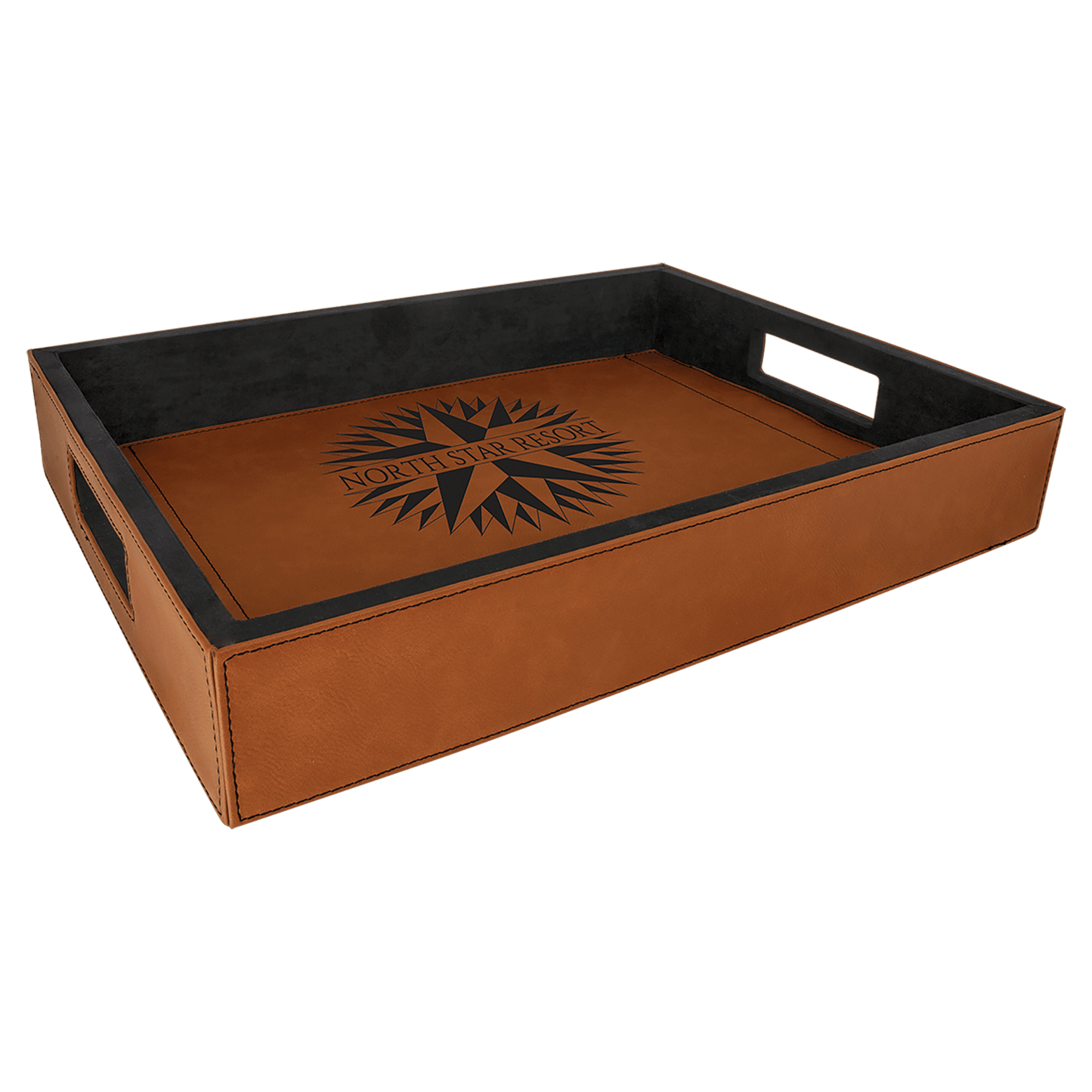 Leatherette Serving Tray 16" x 12"