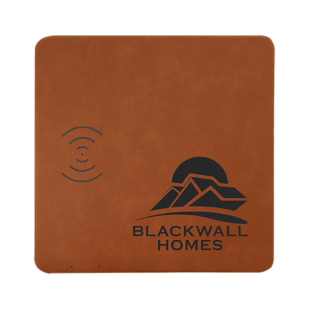 Leatherette Phone Charging Mat 8" x 8"