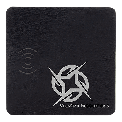 Leatherette Phone Charging Mat 8" x 8"
