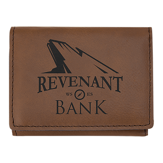 Leatherette Tri-Fold Wallet
