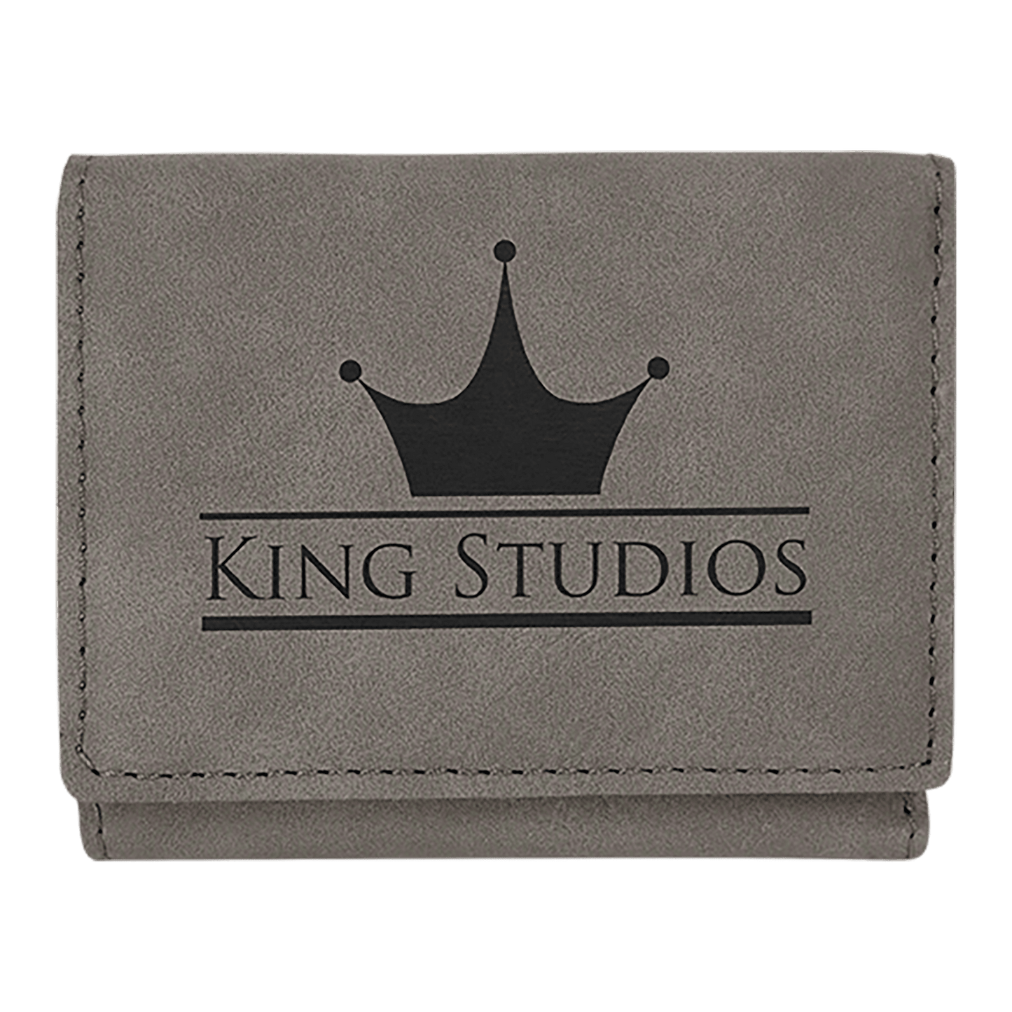 Leatherette Tri-Fold Wallet