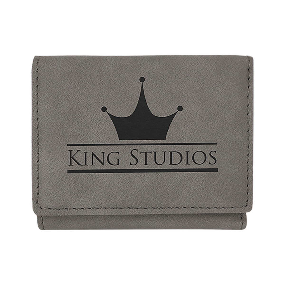 Leatherette Tri-Fold Wallet