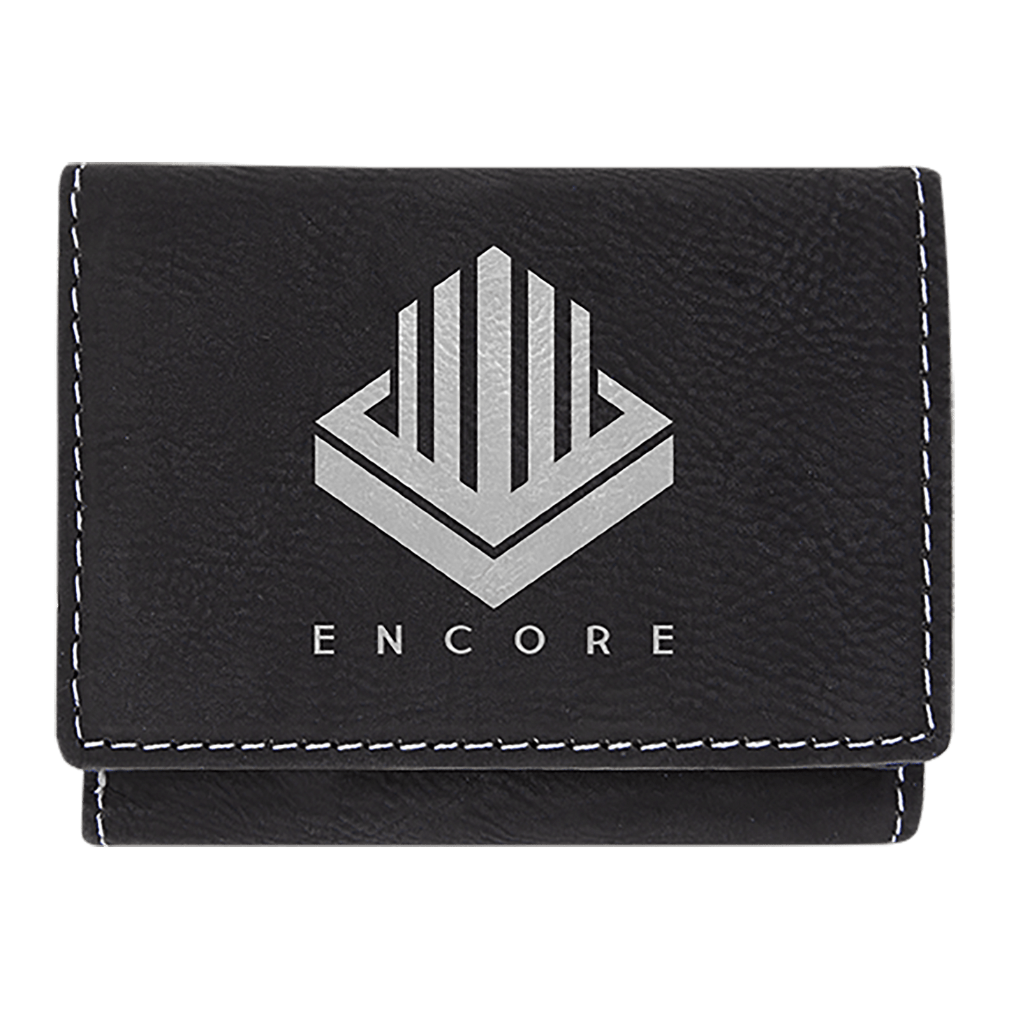 Leatherette Tri-Fold Wallet