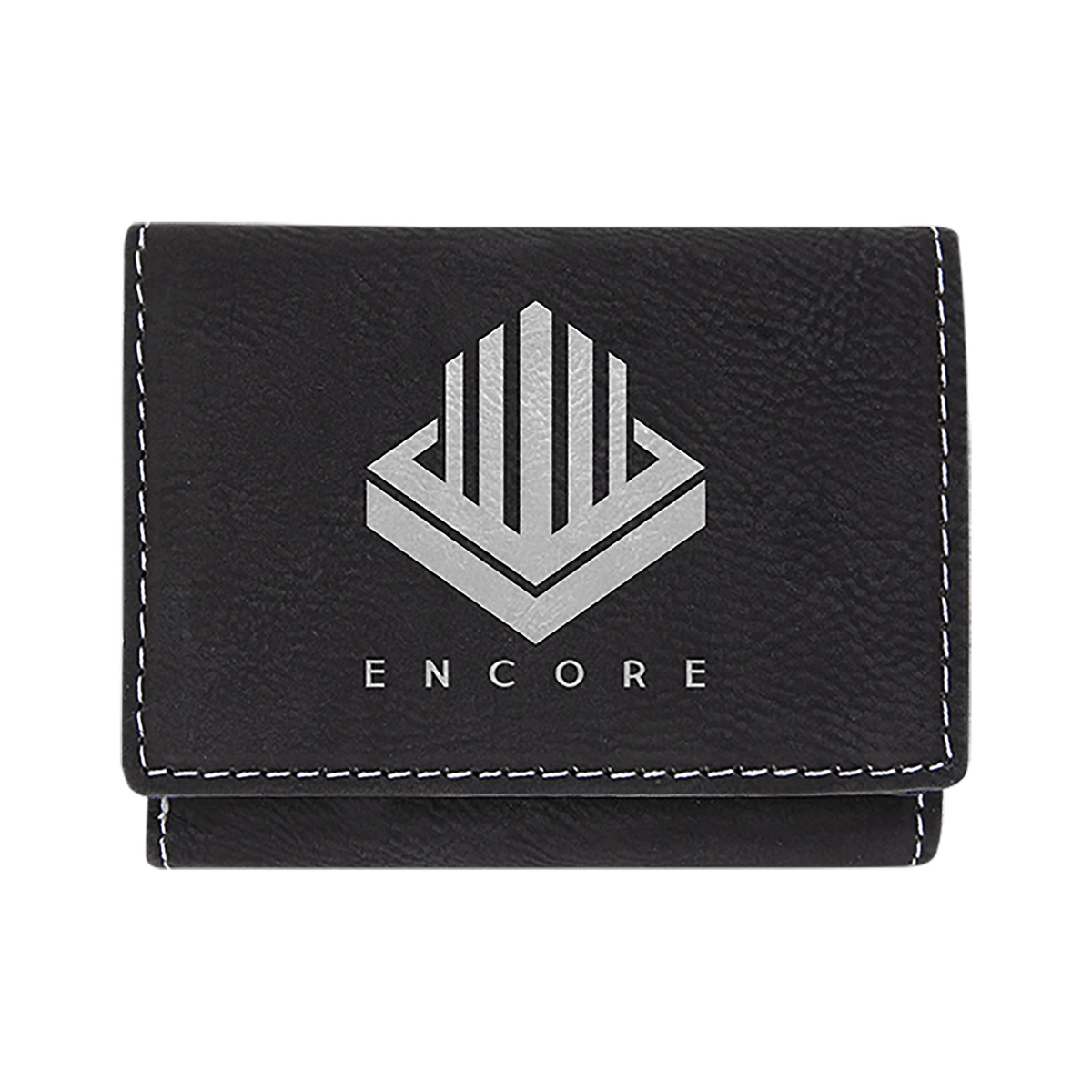 Leatherette Tri-Fold Wallet