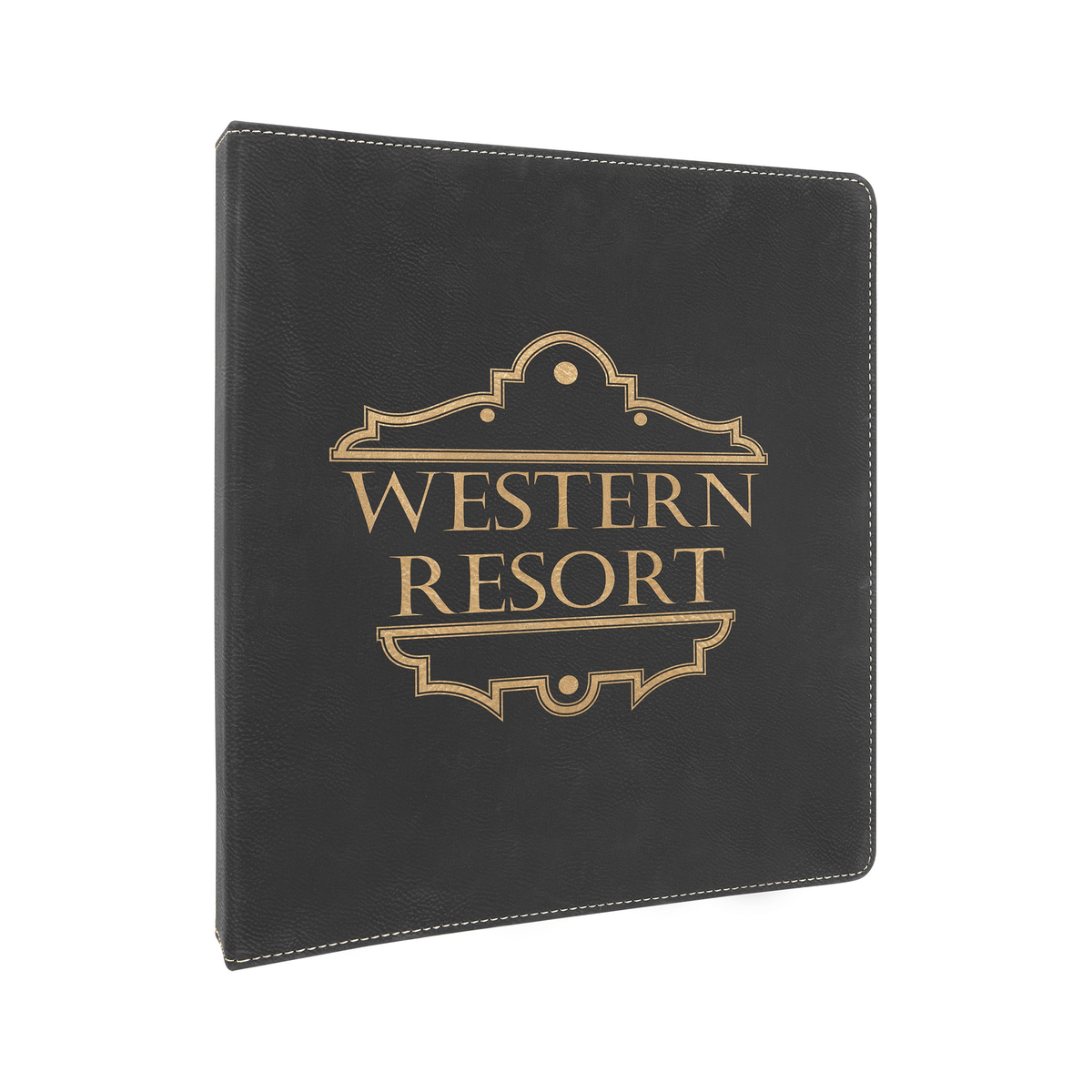Leatherette 1" 3-Ring Binder with Slant D Rings