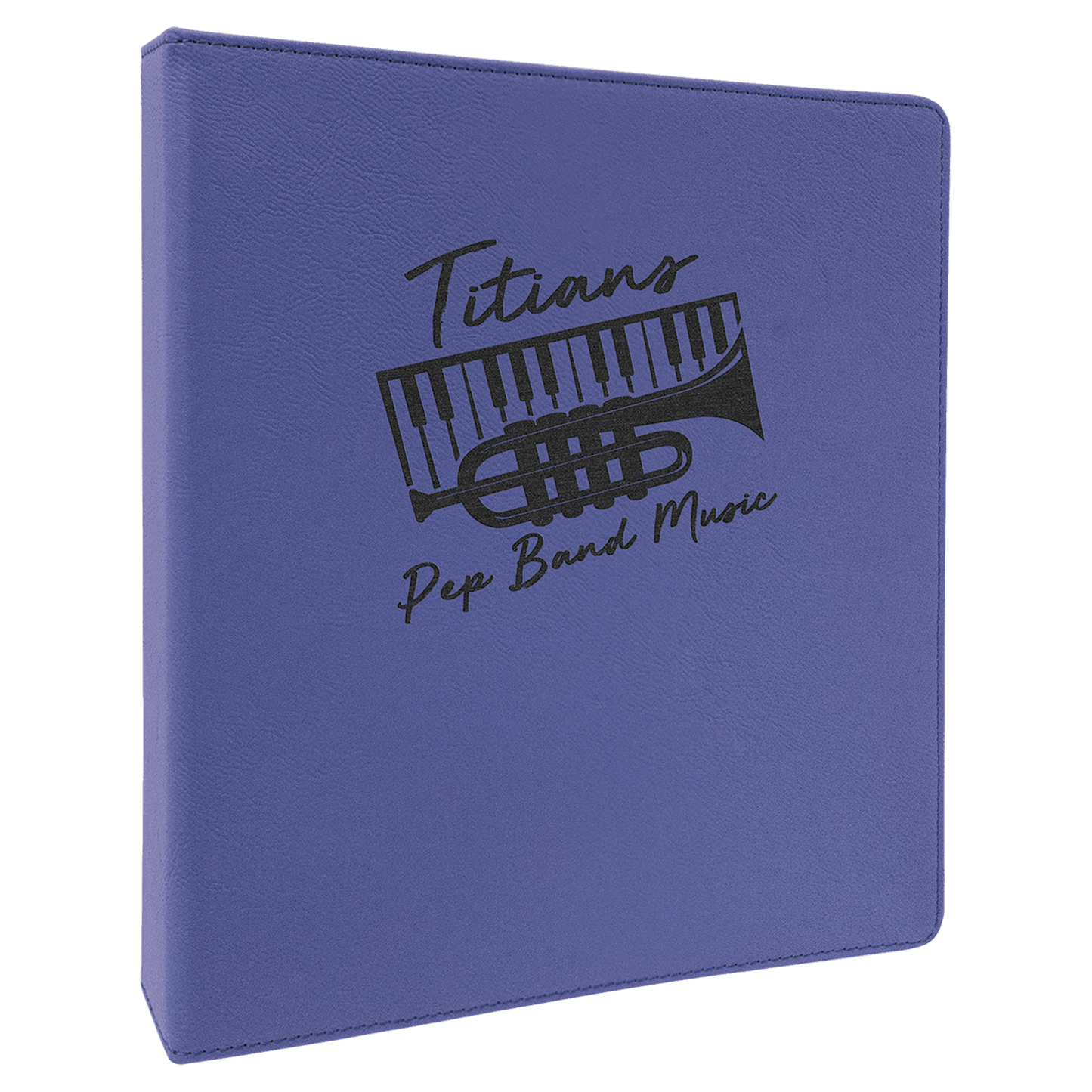 Leatherette 1" 3-Ring Binder with Slant D Rings