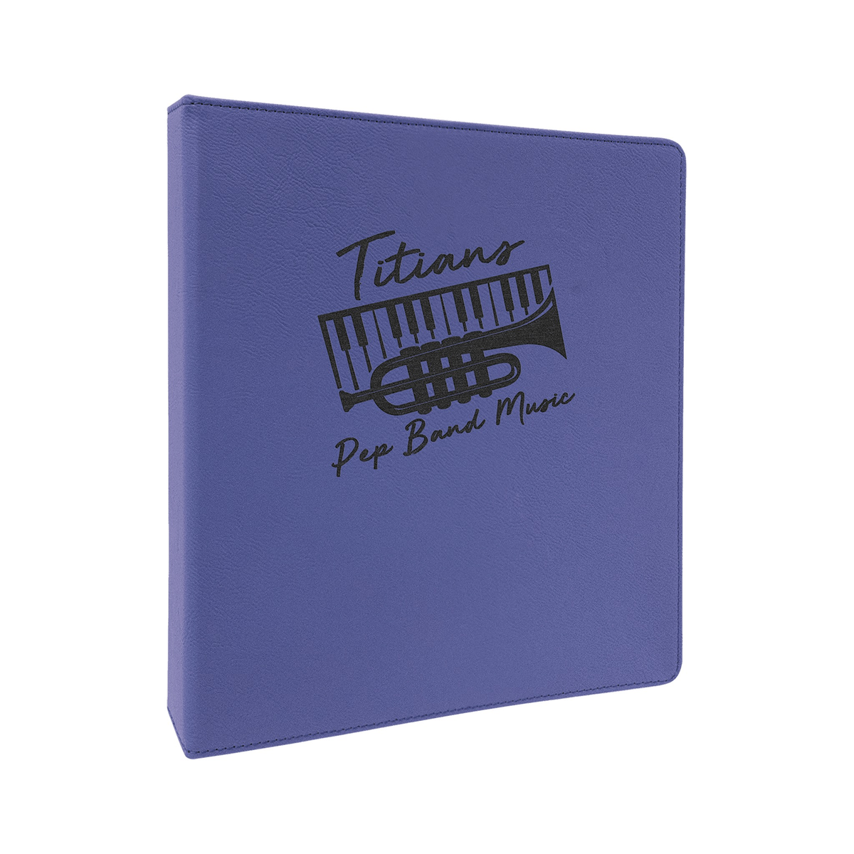 Leatherette 1" 3-Ring Binder with Slant D Rings