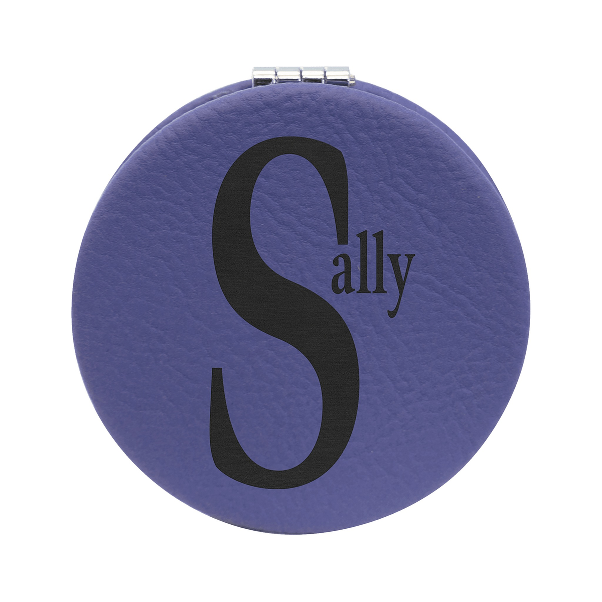 Leatherette Compact Mirror