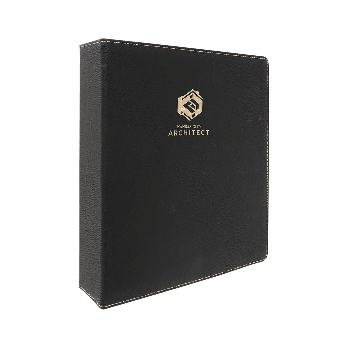 Leatherette 2" 3-Ring Binder with Slant D Rings