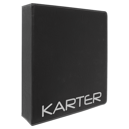 Leatherette 2" 3-Ring Binder with Slant D Rings