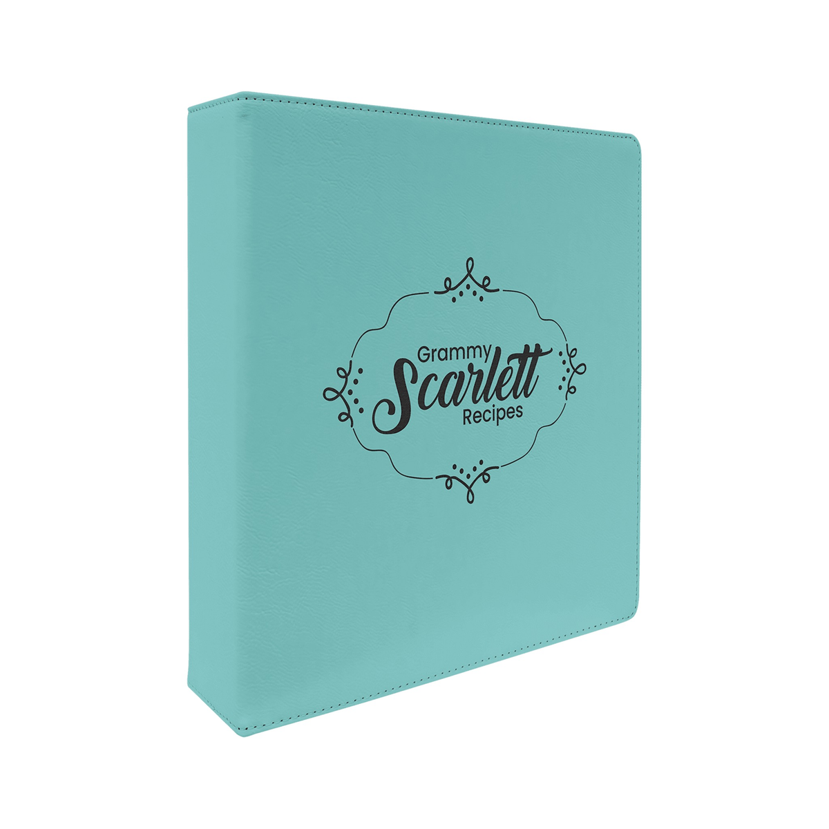 Leatherette 2" 3-Ring Binder with Slant D Rings