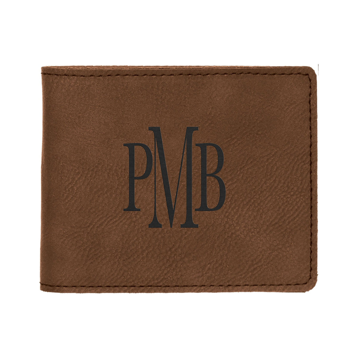 Leatherette Bi-Fold Wallet