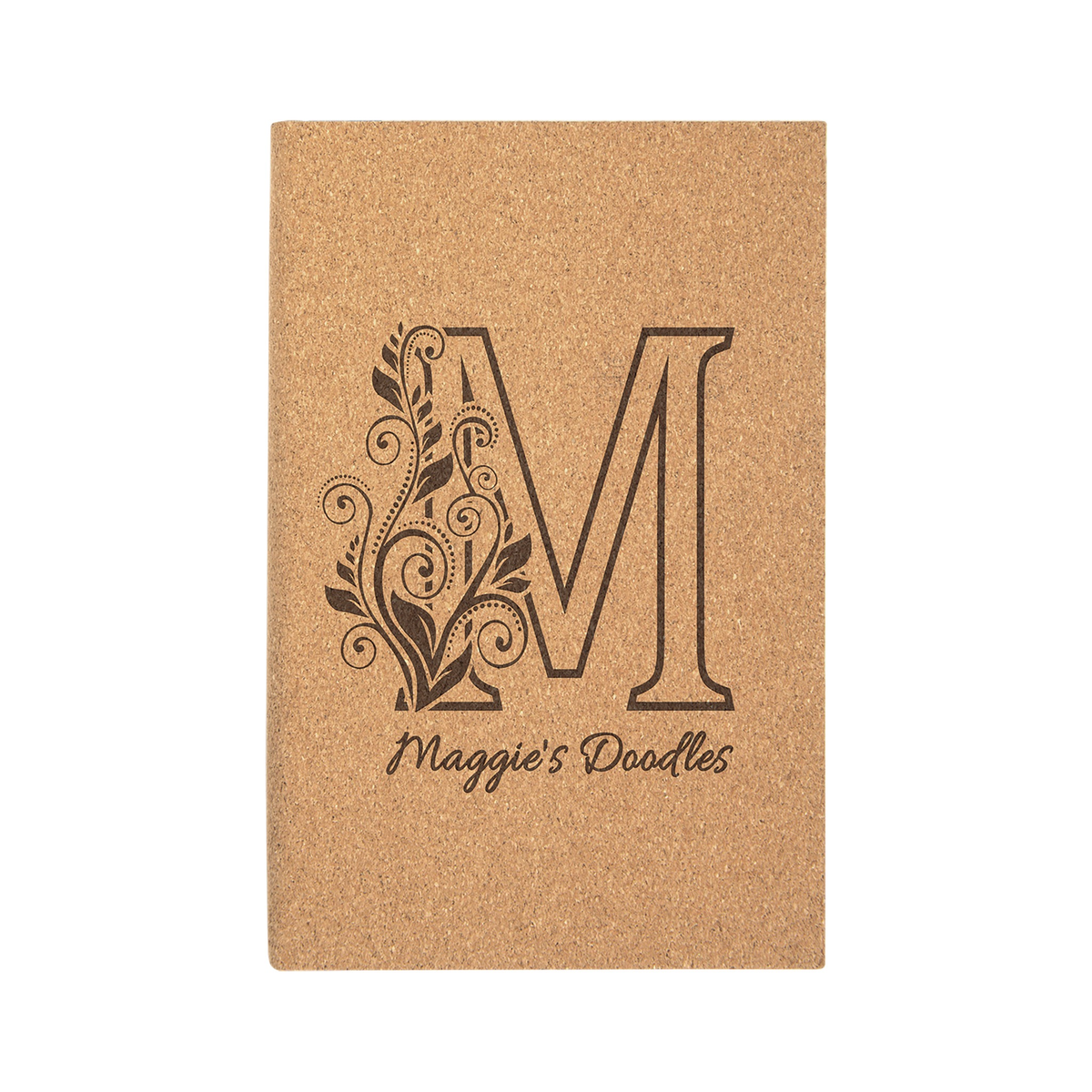Cork Sketch Book with Unlined Notepad