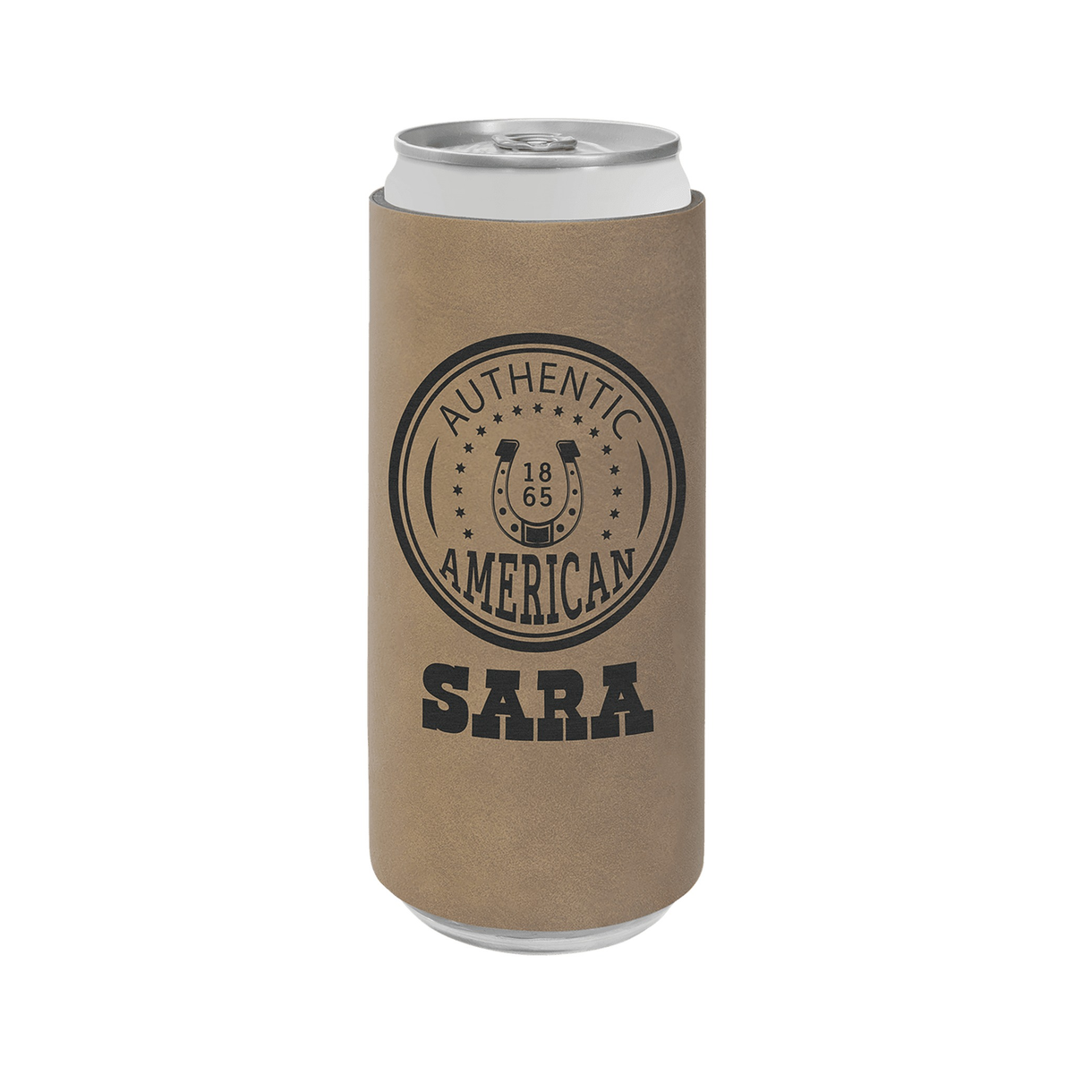 Leatherette Slim Beverage Holder