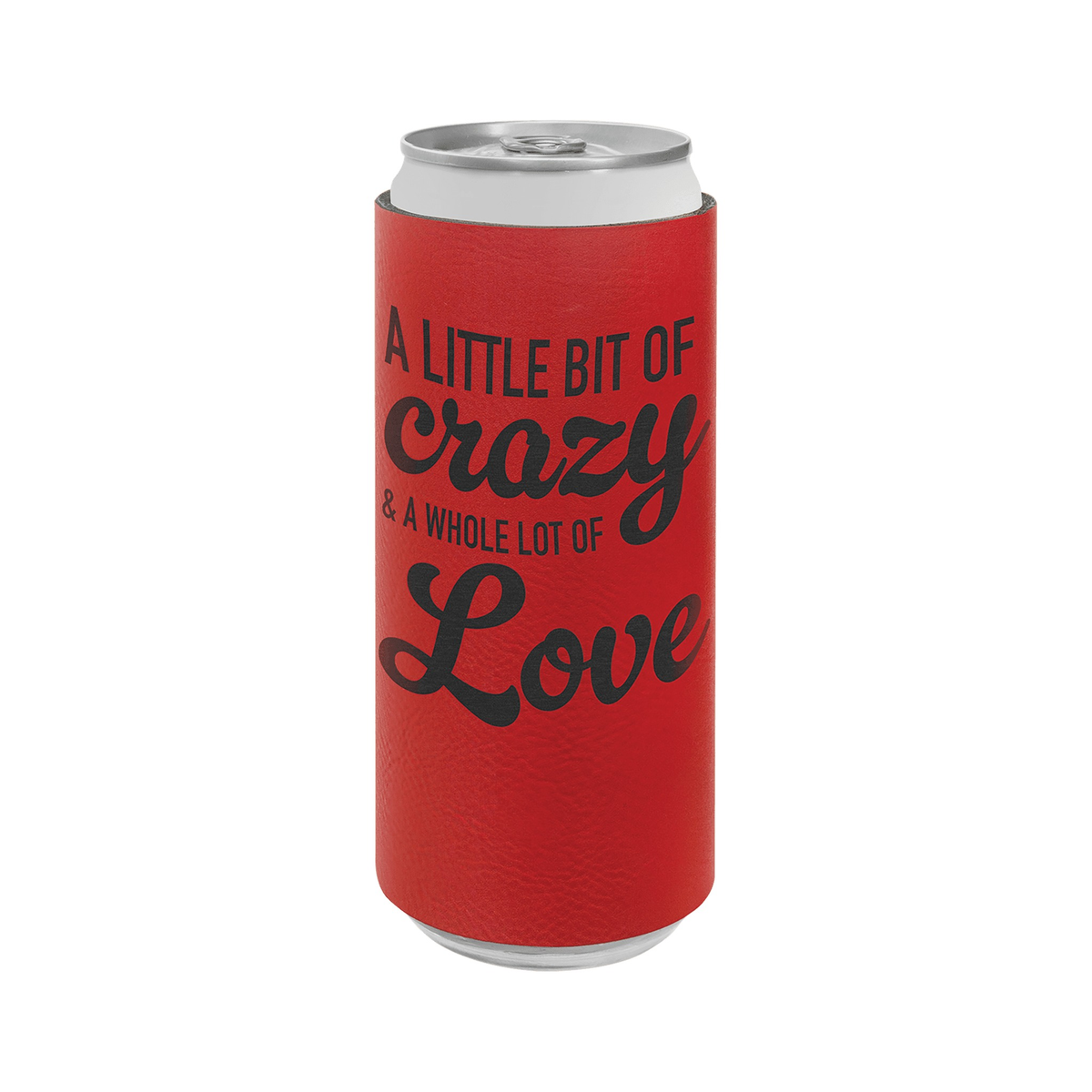 Leatherette Slim Beverage Holder