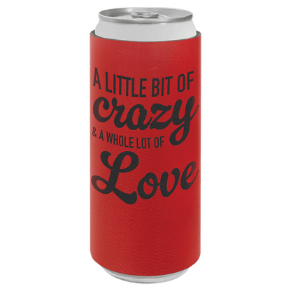 Leatherette Slim Beverage Holder