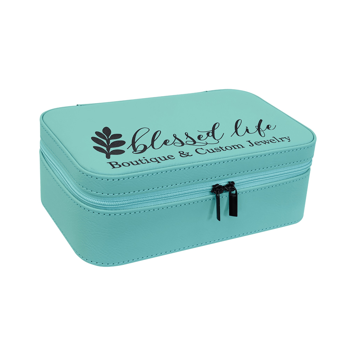 Leatherette Jewelry Box 7.5" x 4.5"